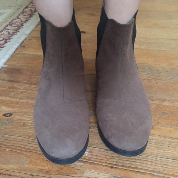 Grey/brown booties - Picture 2 of 4