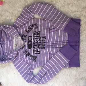 "Made with Love" Vs PINK hoodie