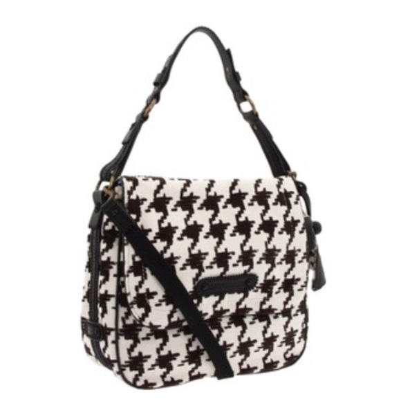 💕✨HP✨💕Juicy Couture Brogue Houndstooth bag