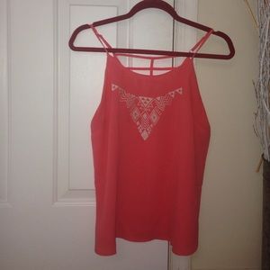 Coral Tank top