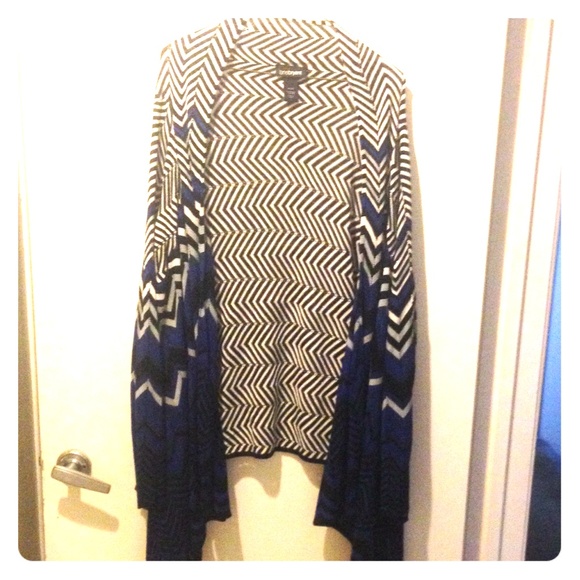 Lane Bryant cardie/kimono sweater