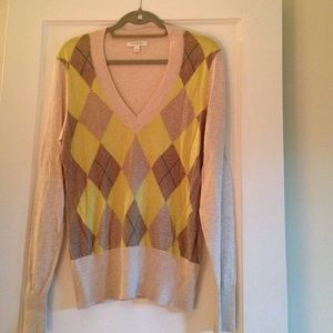 Banana Republic argyle sweater