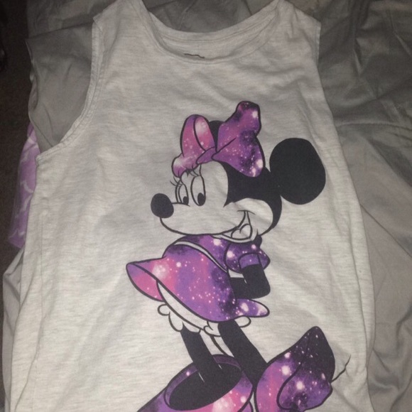 Disney Minnie Mouse galaxy top