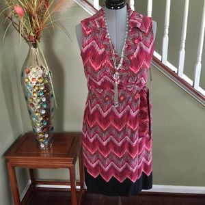 🌻Cute Sleeveless Wrap Dress, Sz 12 ☀️