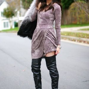 Wrap Dress - Brown & Tan NWT *FLASH SALE*