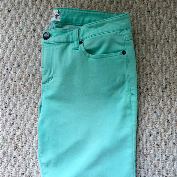 Turquoise Jeggings