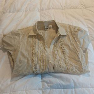 Brand new maternity dress shirt