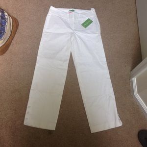Lily pullitzer white pants