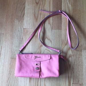 VEUC Guess pink cross body bag
