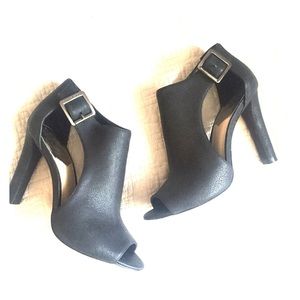 Vince Camuto cutout booties