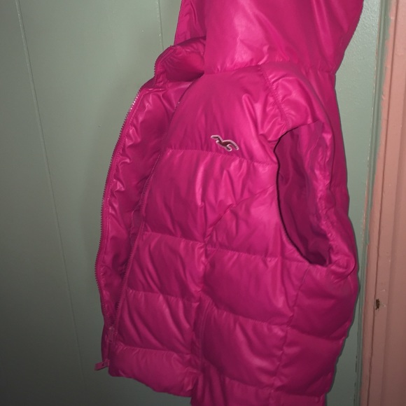 Hot Pink winter Vest