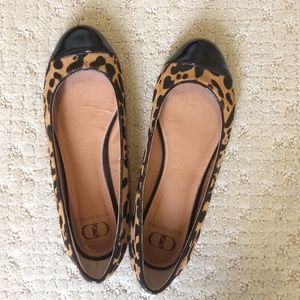 Kelsi Dagger Jordi leopard print flats