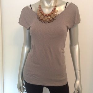 Michael Stars Cap Sleeve Tee