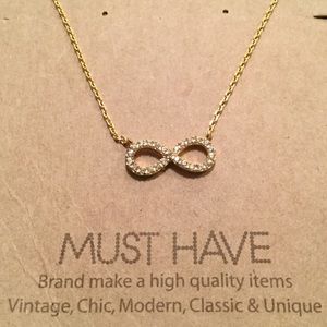 💎💎MUST HAVE INFINITY NECKLACE BRAND NEW 💎💎