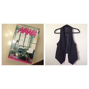 • black vest + nana •