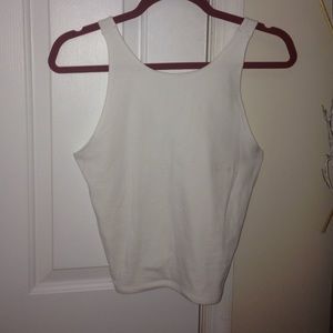 White Abercrombie & Fitch tank