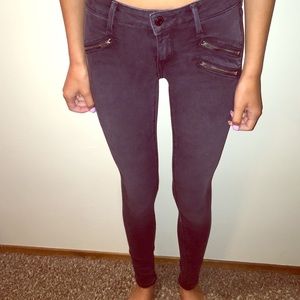 ARITZIA DARK GREY JEANS