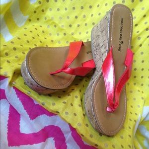 🎉HP🎉Summer Coral cork Sandals☀️