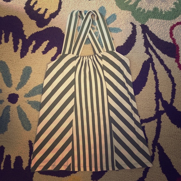 NWOT banana republic stripe tank