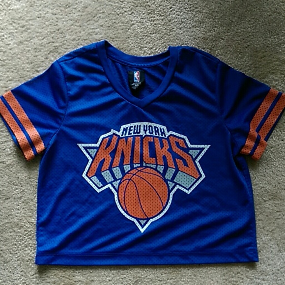 Knicks Crop Top Jersey