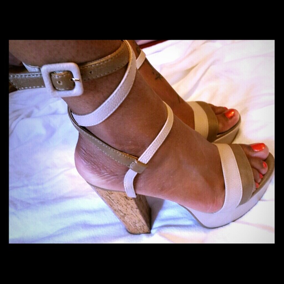 Strappy Sandals / Heels, Sz 8