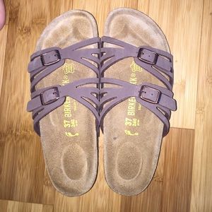 Birkenstock granada style sandals in mocha
