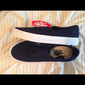 VANS Womens Authentic Classic Canvas Shoes 9.0