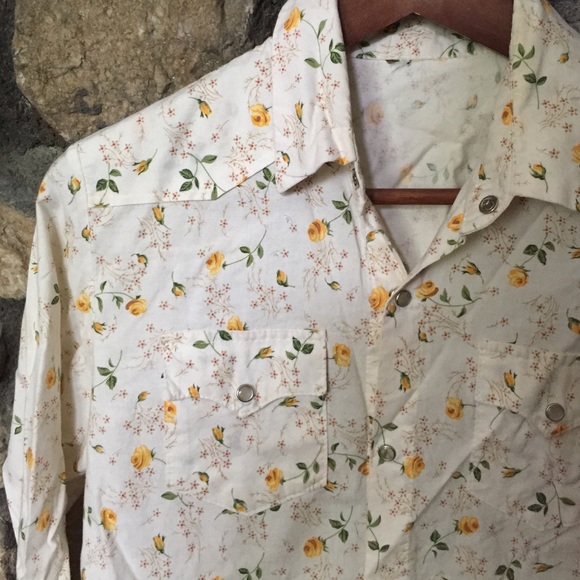 Western style button down