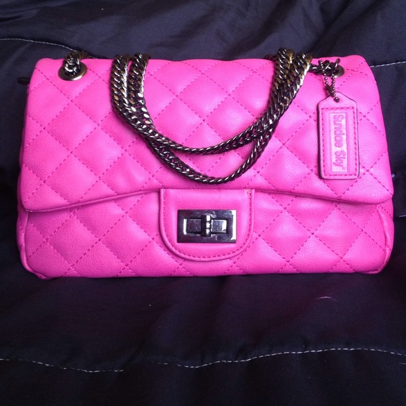 A Hot Pink Handbag