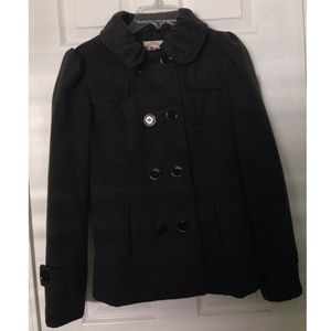 🔷SOLD🔷Charcoal Grey Pea Coat