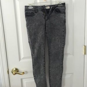 PACSUN BULLHEAD acid wash JEGGINGS