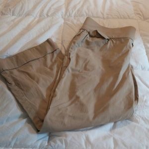 Gap Maternity khaki capris