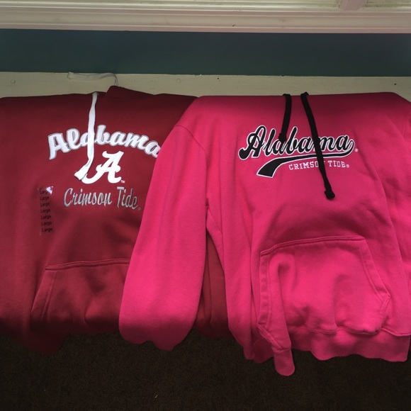 2 Alabama Crimson Tide Pullovers