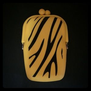 Zebra-Print Coin Purse