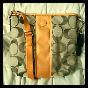 Coach cross body bag