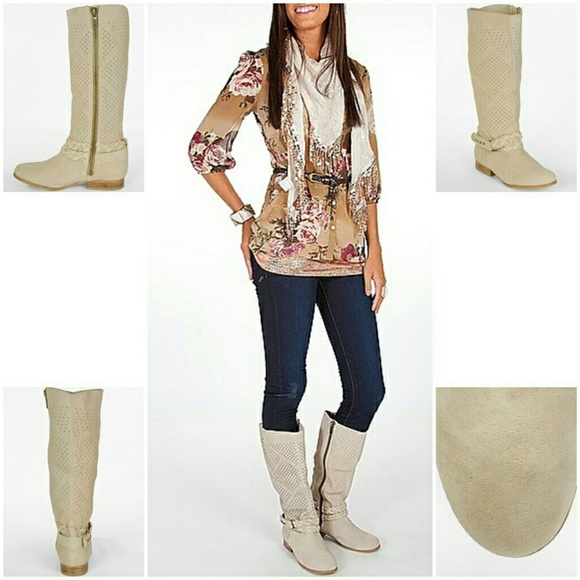 Naughty Monkey boots  Fine Day Cream - Picture 2 of 4