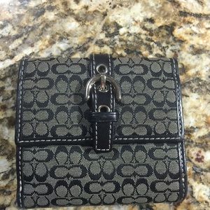 Black Coach wallet