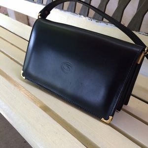 Genuine leather crossbody