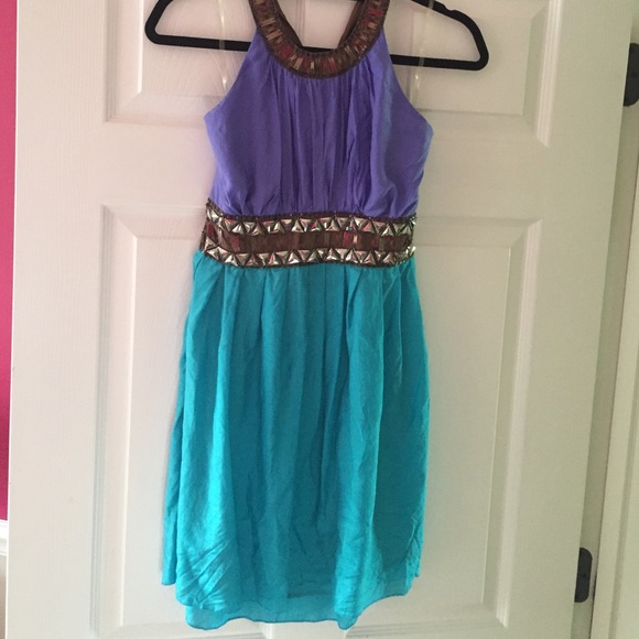 🔷Blue and purple dress🔷