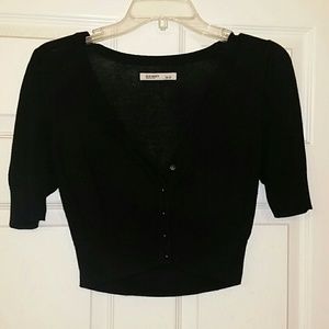 Crop cardigan, great shape!