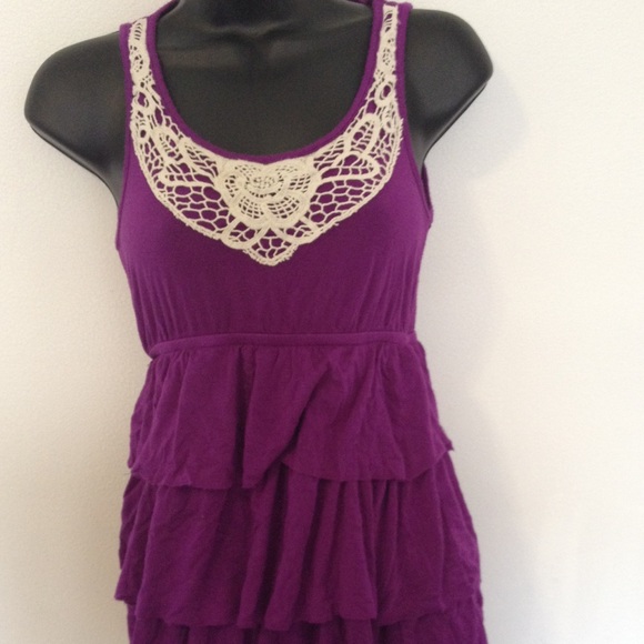 Purple tank top - Picture 2 of 3