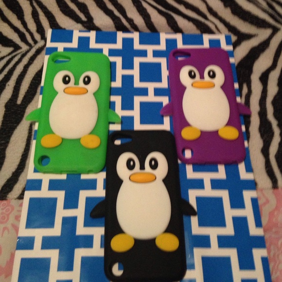 Ipod 5 penguin cases bundle**