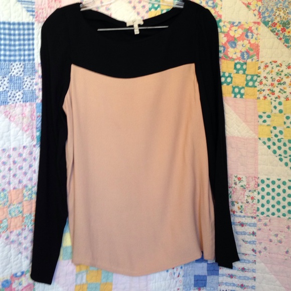 Joie color block blouse