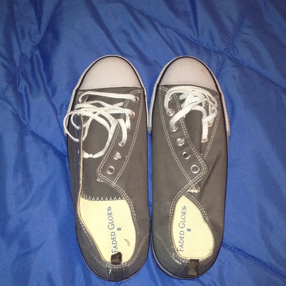 Grey shoes