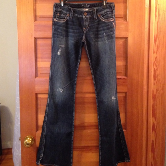 Silver jeans!