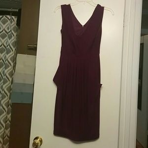 Deep Purple knee length dress