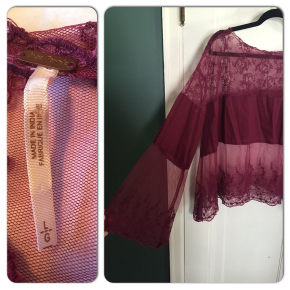 Free People sheer top - Picture 2 of 4