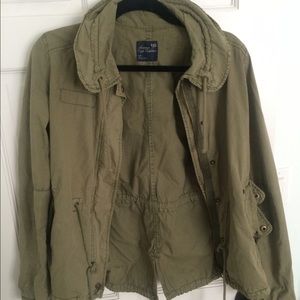 American Eagle Army Green Jacket