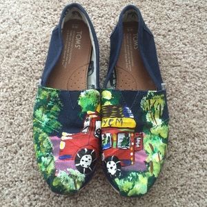 Haiti collection Hand-painted Toms