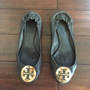 Black Tory Burch flats